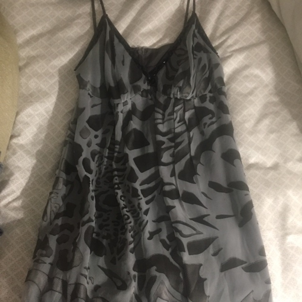 Nicole Miller top grey size 16